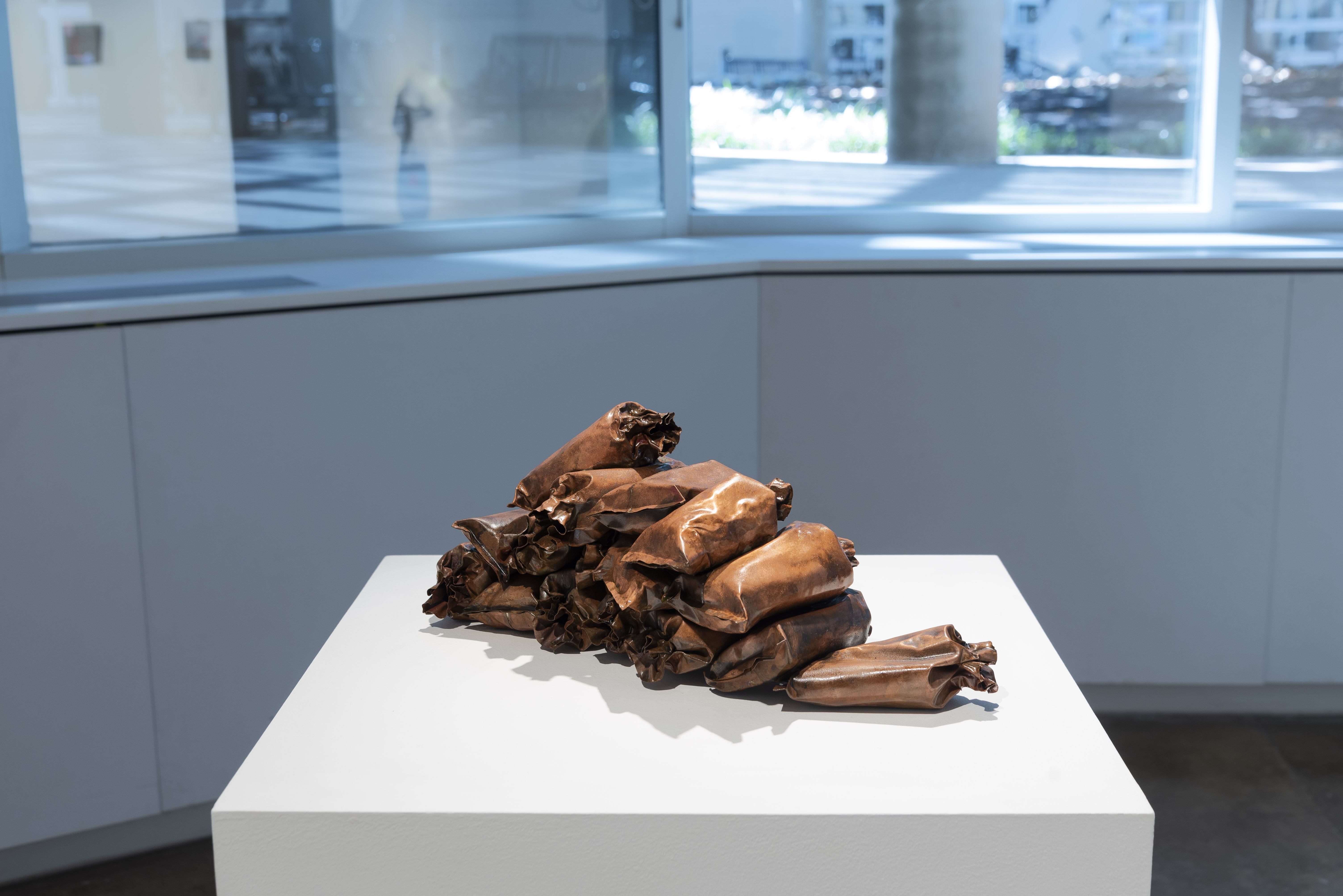 Overlooked Installation exhibits_weighting by Natalie Macellaio